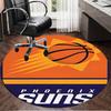 Phoenix Basketball Team Round Rug for Livingroom,Bedroom, Palyroom, Chair Rug, Area rug, Circle Carpet, Large Size Fan Christmas gift