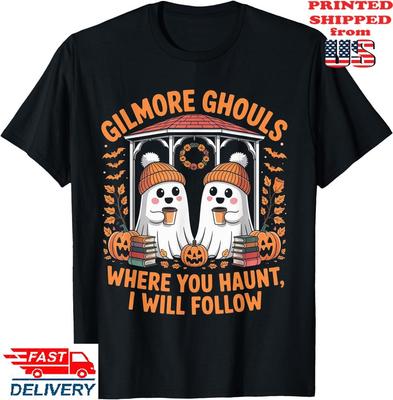 Gilmore Ghouls Where You Haunt I Will Follow Halloween Boo T-Shirt, Unisex Tee Unisex T-Shirt