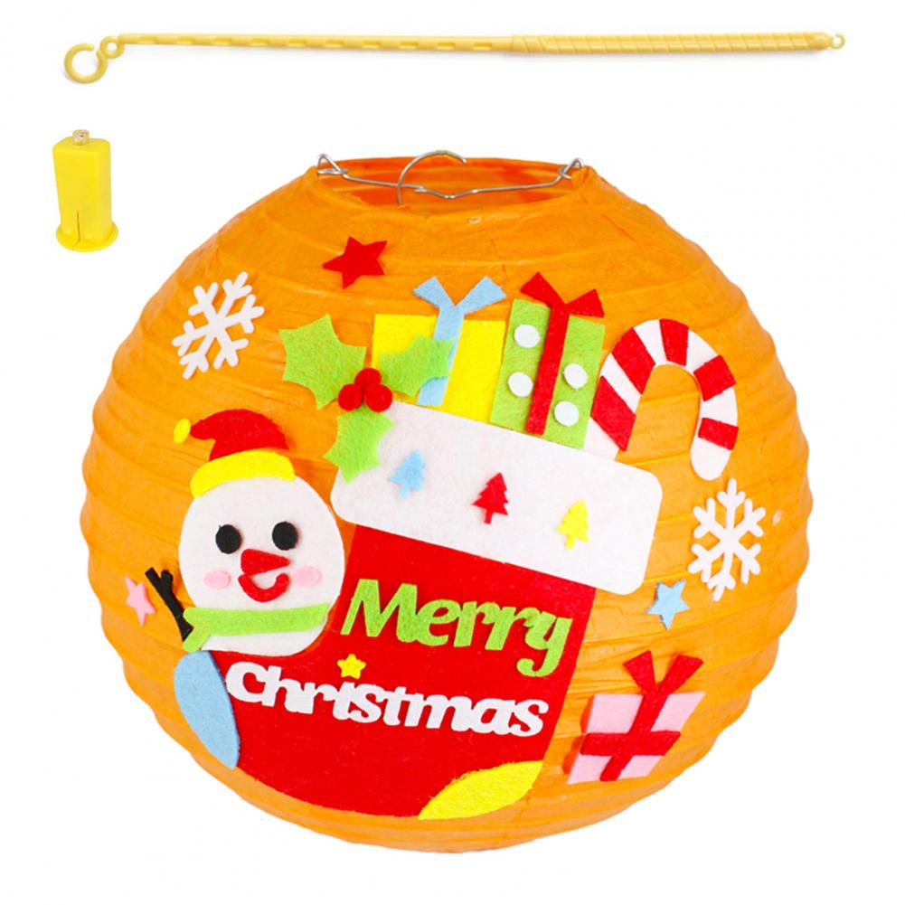 Hot Air Balloon Paper Lanterns Colorful Christmas Decorations Festive Christmas Lantern Decorations for Home Party Diy Craft