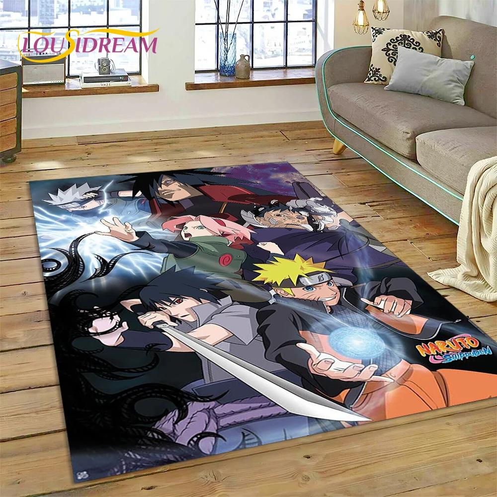 Cartoon 3D I-Itachi Japan Anime  Area Rug,Carpet Rug for Living Room Bedroom Sofa Doormat Decoration, Kids Non-slip Floor Mat