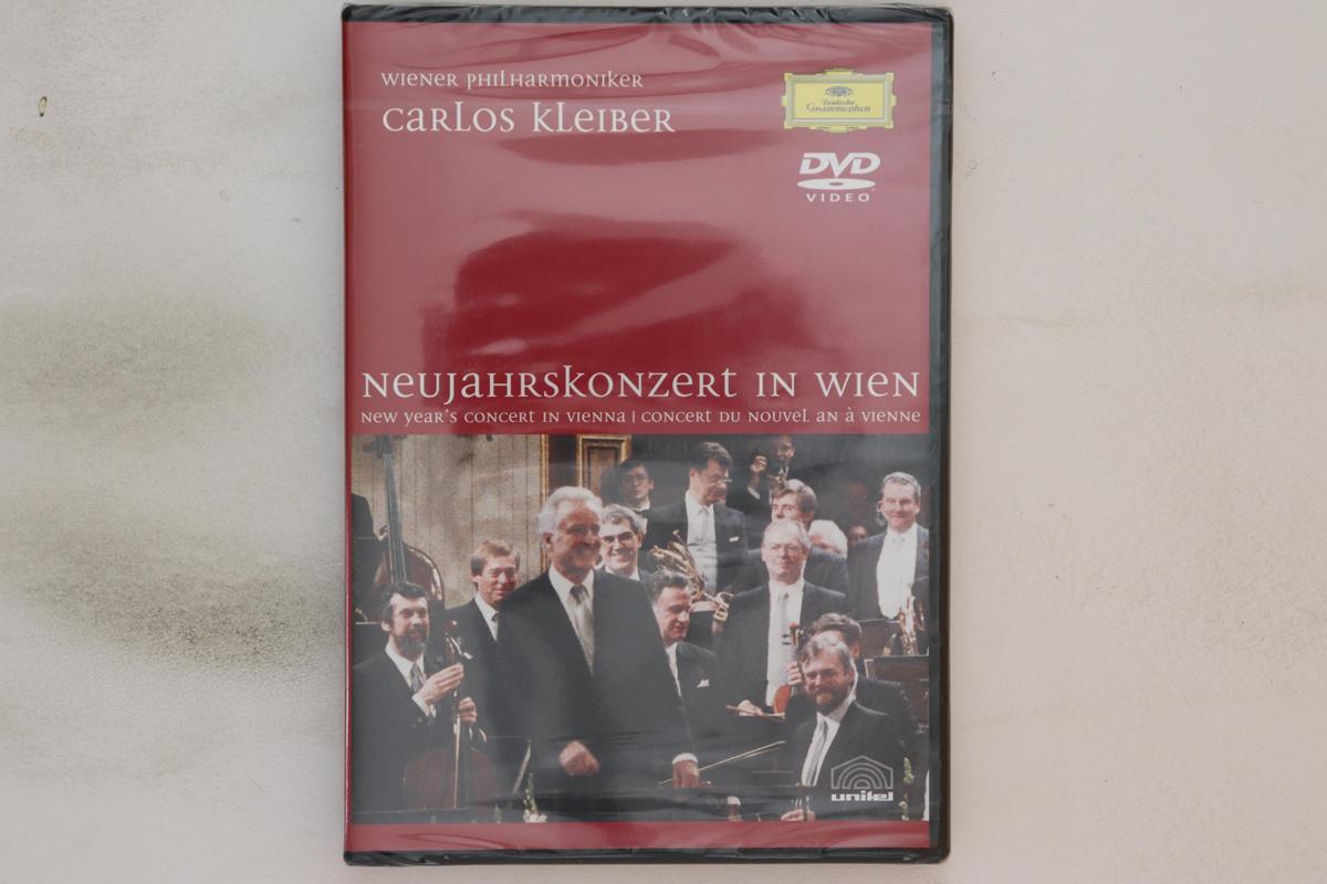 

DVD CARLOS KLEIBER VIENNA PHILHARMONIC New Years Concert 1989 004400734014 DG DEUTSCHE GR 2004 Japan Music Video Used