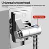 Self-adhesive Shower Head Holder Adjustable Sprayer Fixed Base  Bathroom Accessories