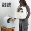 Tragbare Haustier-Tragetasche Rucksack Katzen Kleine Hunde Winter Warm Große Kapazität Doppelschultertasche