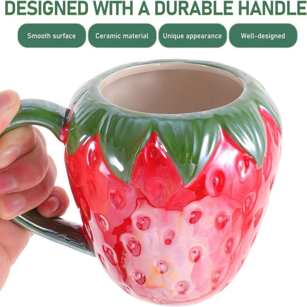Porcelain Coffee Mug Creative 3D Ceramic Cup Funny Drink Bottle  Household