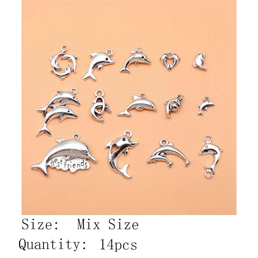 Mother's Day Charms Italian Bracelet Animal Mixed Set Charms Pendant Cheap Cute Stuff Bracelet Pendant