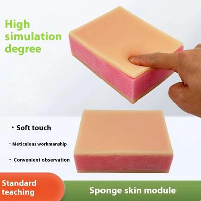 Silicone Skin Model for Injection and Suture Training – Surgical Simulation Pad for Puncture Practice and Medical Education