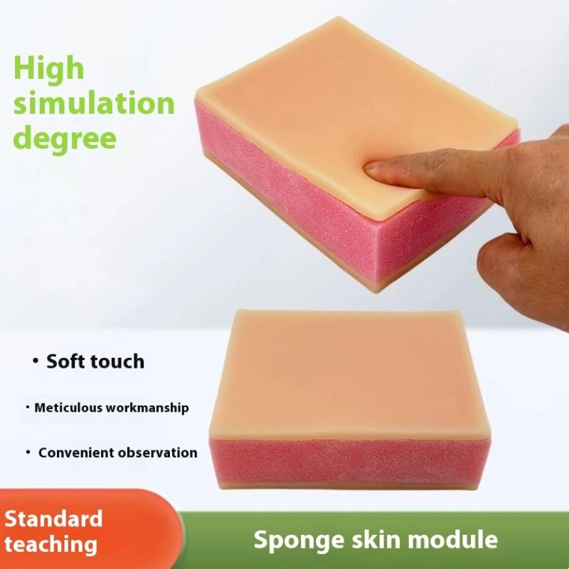 Silicone Skin Model for Injection and Suture Training – Surgical Simulation Pad for Puncture Practice and Medical Education