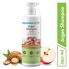 Mamaearth Argan Shampoo For Frizz-Free Strong Hair With Apple Cider Vinegar | Reduces Split Ends & Damage | Unisex Gentle Cleanser 250ml