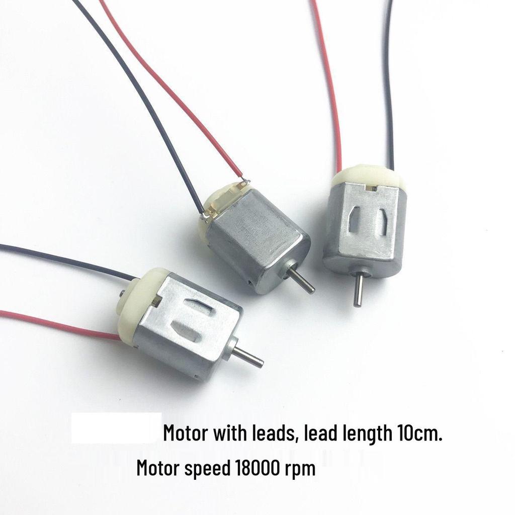 130 Miniature DC 3V Motor with Experiment Wires