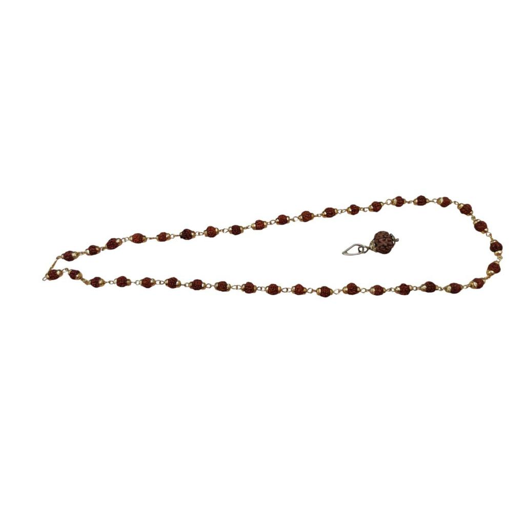 @ Indian Traditional Rudraksha Damru Locket 22Gm Zr-9065-60%Off