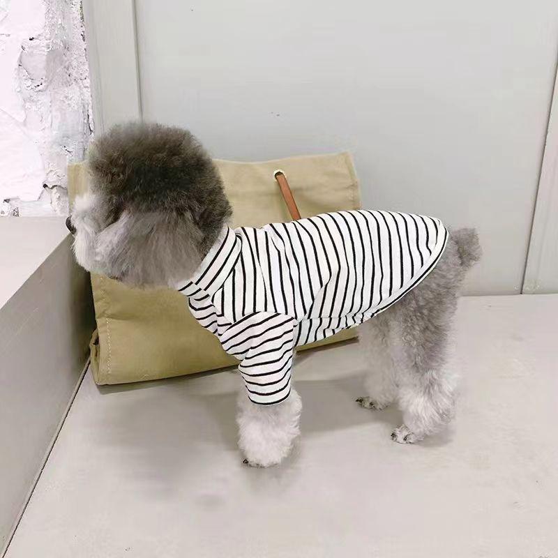 

Puppy clothes, new spring, autumn and winter, warm and casual, anti-hair loss bottoming shirt, cat cute clothes inside XS chest 28cm back 20cm about 1-1 kg