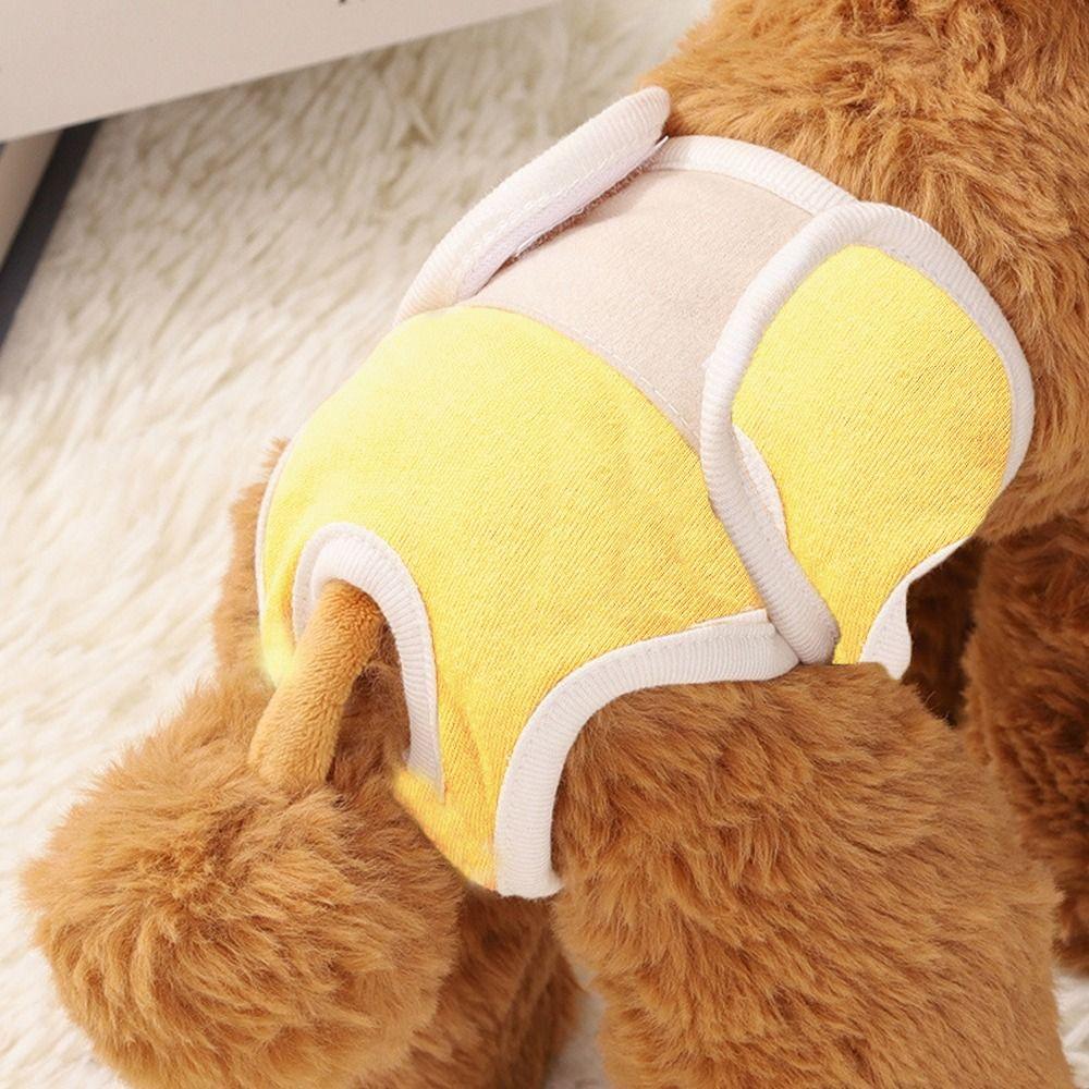 Reusable Pet Cat Physiological Safety Pants Sanitary Pet Briefs Diapers  Dogs Menstruation