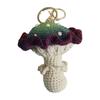 Knitted Keychain Cute Crochet Key for Bag Decoration