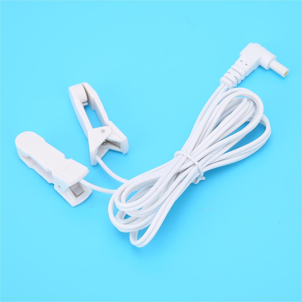 TENS-Draht-Ohrclip, 2,35 mm, TENS-Elektroden-Anschlusskabel, Ohrclip für digitale Massagegeräte