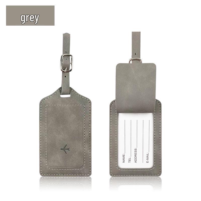 Multi-Color Luggage Tag & Anti-Magnetic Passport Holder Set