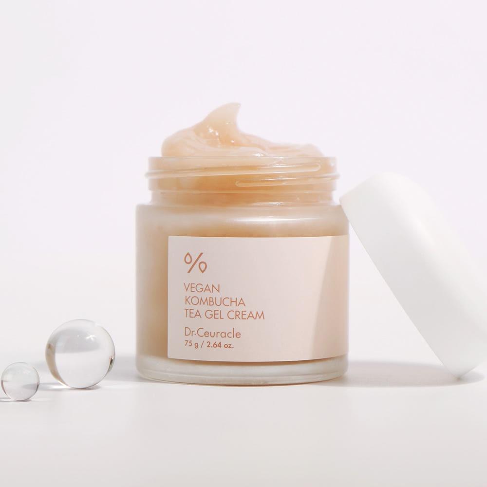 Dr.Ceuracle Vegan Kombucha Tea Gel Cream Hydrating Glowing 75g