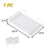 No Drill Wall Mount Router Shelf Cable Box Organizer Hidden Cable Management for TV Stand and Modern Home Office Setup