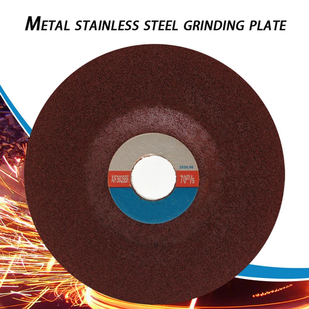 Disc abraziv din metal inoxidabil de 4" 100x4x16mm Lamă pentru roată de șlefuit, disc abraziv de șlefuit și lustruit pentru polizor unghiular