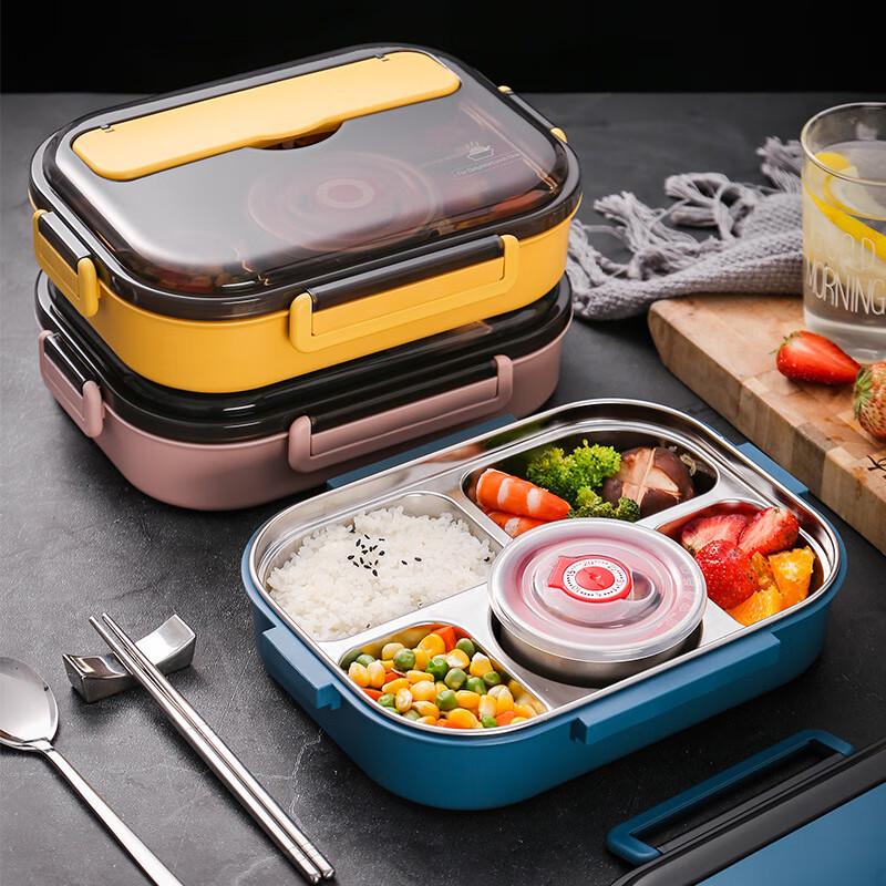 304 Stainless Steel Double Layer Lunch Box
