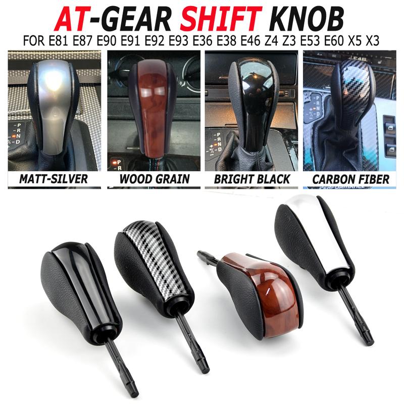 Fit For E36(97-99) E38 E39 E46 Z4 Z3 E53 X5 X3 E60 E61 Automatic AT Short Long Gear Stick Car Shift Gear Knob