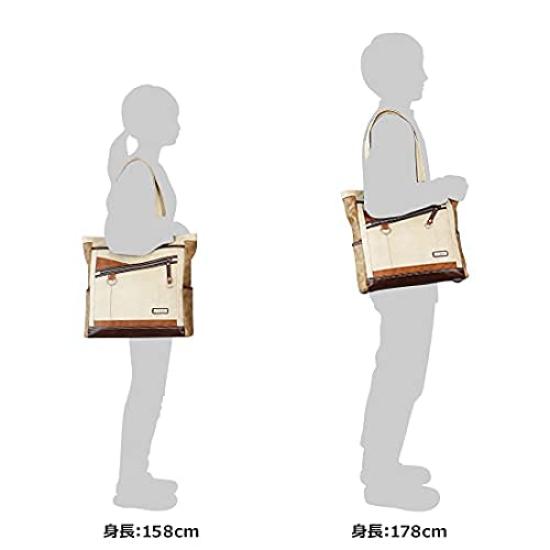 Tragetasche für Herren und synthetisch A4 braun [Schnurrbart] Damen, Leder, Größe, VHW-5532,