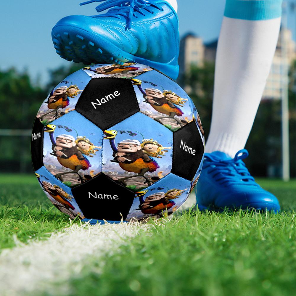 Custom Name Up Theme Size 5 Soccer Ball, Suitable for Both Indoor and Outdoor Matches, a Gift Suitable for Everyone.