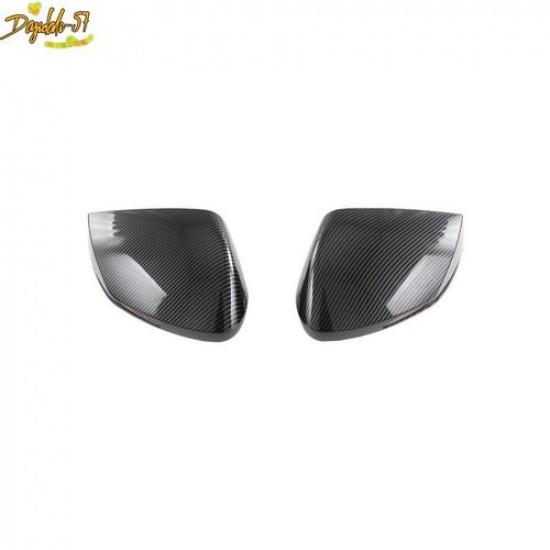 For Kia Sportage NQ5 - Side Rear View Mirror Cover Trim Carbon Fiber
