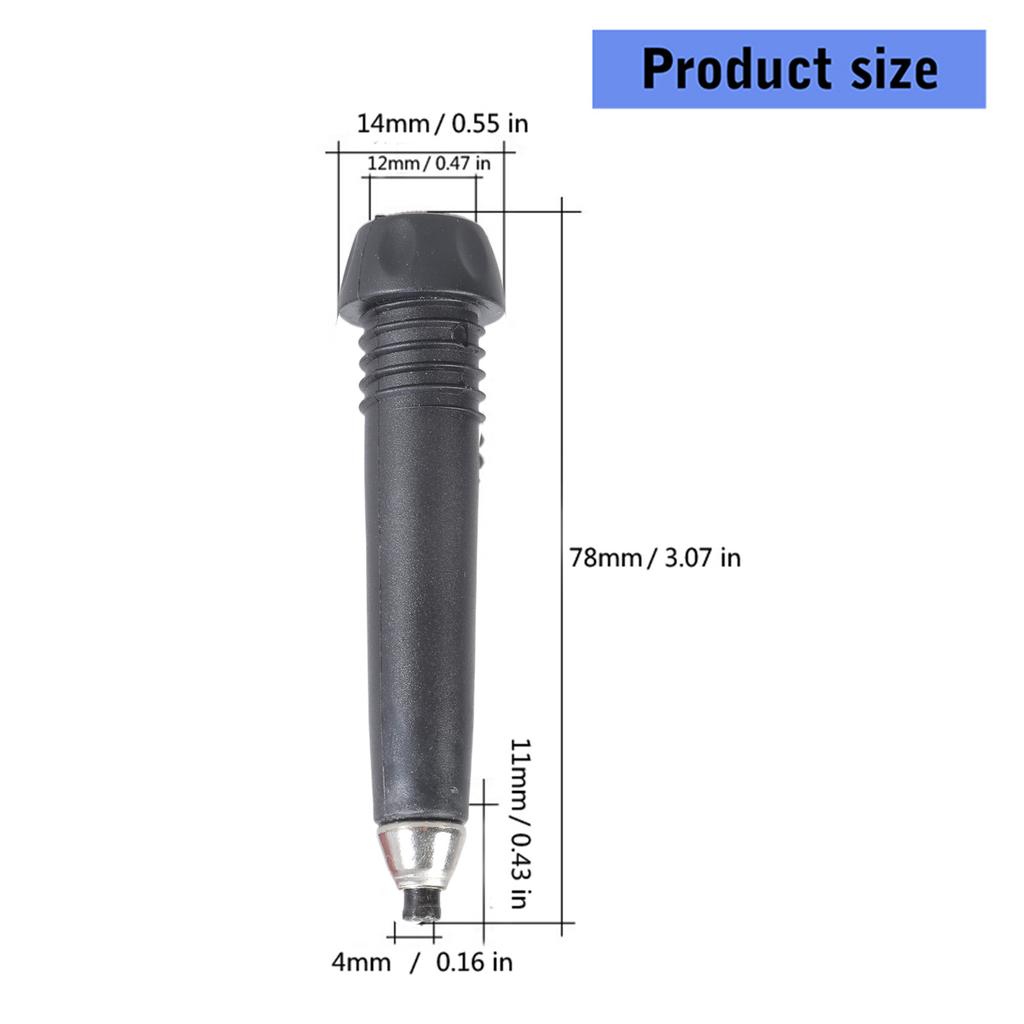 4Pcs Trekking Poles Tips Walking Hiking Stick Tips Universal Carbide Tips for Standard Hiking Poles Easy To Install