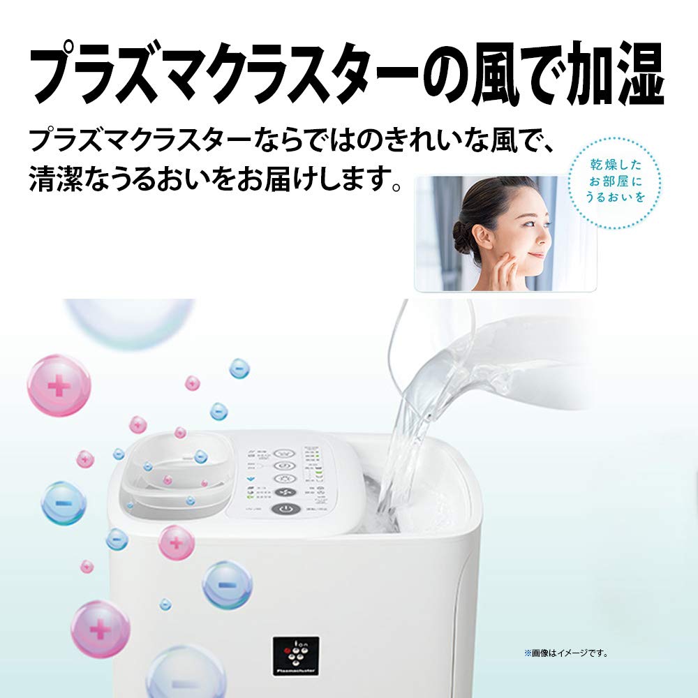 Sharp Plasmacluster Humidifier White HV-J55W