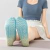 1 Pair Silicone Pilates Grip No-show Sock Indoor Dance Sport Socks New Yoga Socks