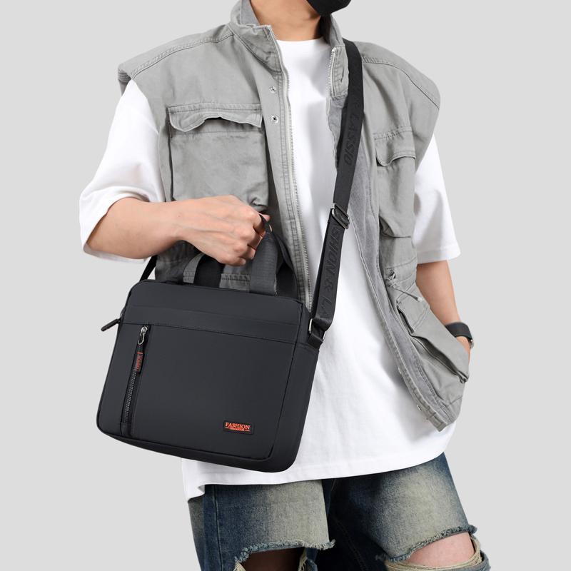Professional Business Briefcase - Large Capacity Messenger Bag with Document Organizer for Work & Travel (Durable Office Storage Solution)