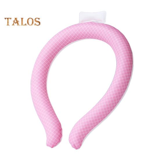 Portable Neck Cooling Tube Summer Wearable Neck Cooler Lightweight Reusable Ice Cold Ring Outdoor Heatstroke Prevention Neck Wrap Collar