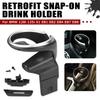 New Car Accessories Black ABS+PC Front Cup Drink Holder Phone Holder Organizer  For BMW 128I 135I 2008-2013 X1 E82 E84 E88