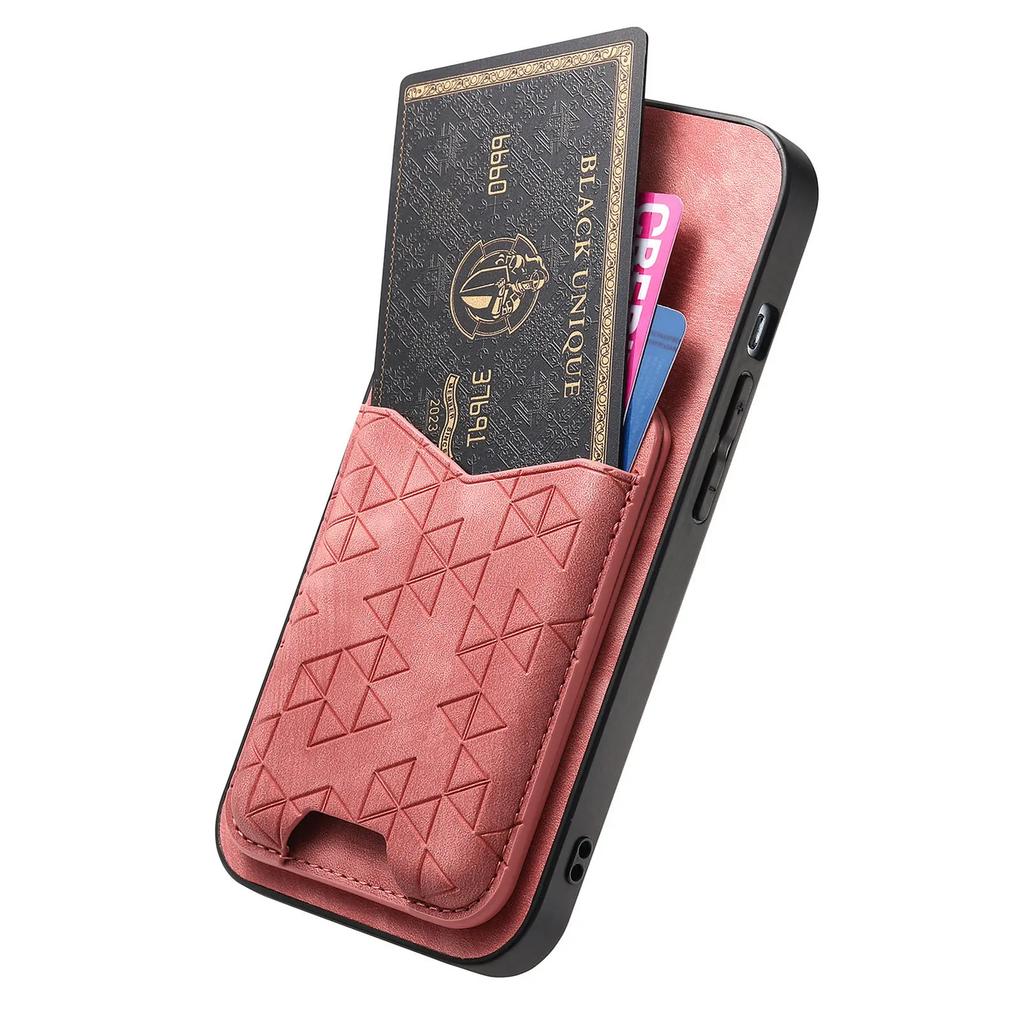 Vertical Cards Solt Wallet Leather Case For iPhone 16 Pro Max 15 Plus 14 13 12 11 SE 2024 Vintage Bag Pocket Stand Holder Cover