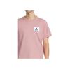 Jordan Simple Comfortable Brand Logo Patch Round Neck Short Sleeve T-Shirt Men T-Shirts Pink DQ7375-824