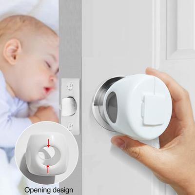 4 Pcs Door Handle Protective Covers Easy Installation Baby Safety Door
