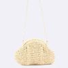 Summer  Straw Weaving Crossbody Bag Fashionable and Casual Shell Bag Women's Shoulder Bag with Excellent Texture