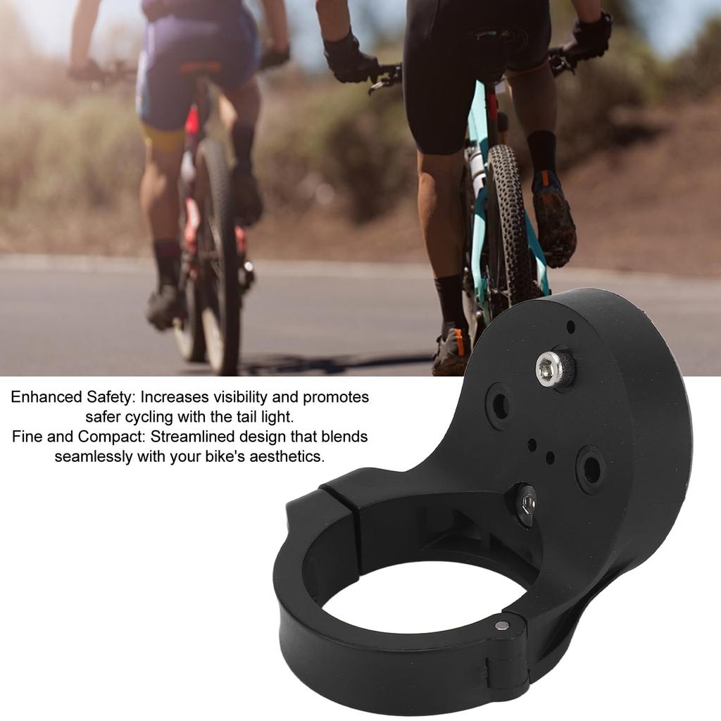 Bike Tail Light Bracket Lightweight Nylon Seat Post Mount for