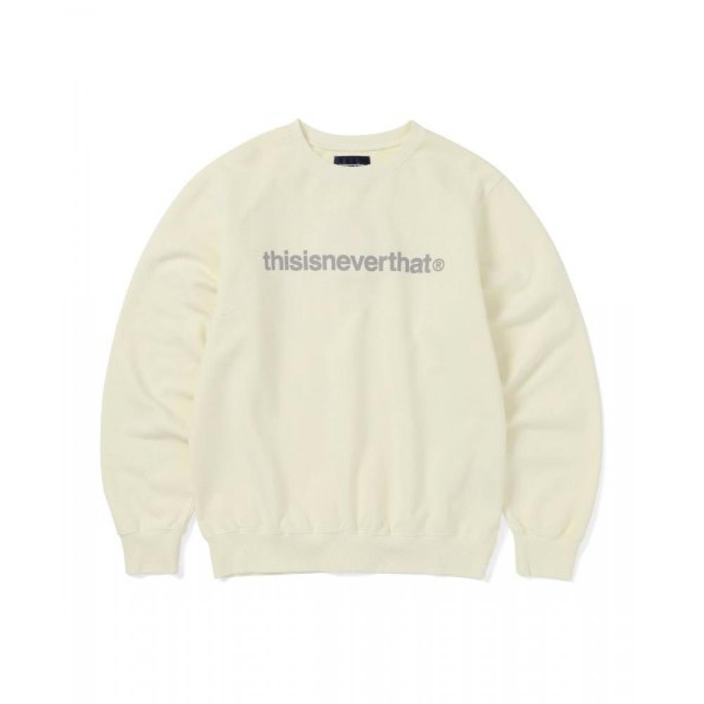 

ThisisneverThat T Logo lT Круглый вырез Цвет слоновой кости L