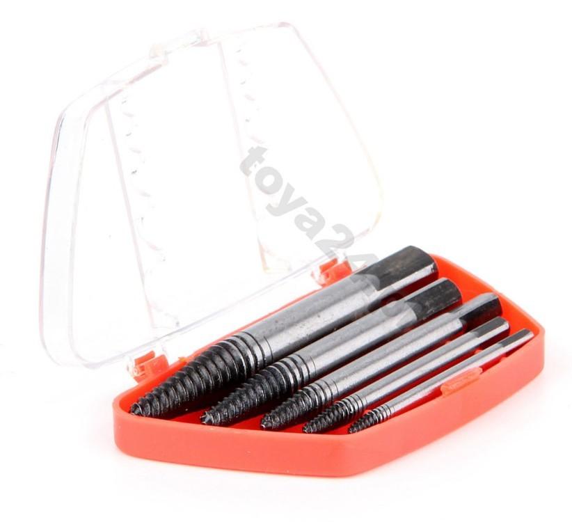Screw Extractors for Broken Screws, Set of 5, 24000 VOREL
