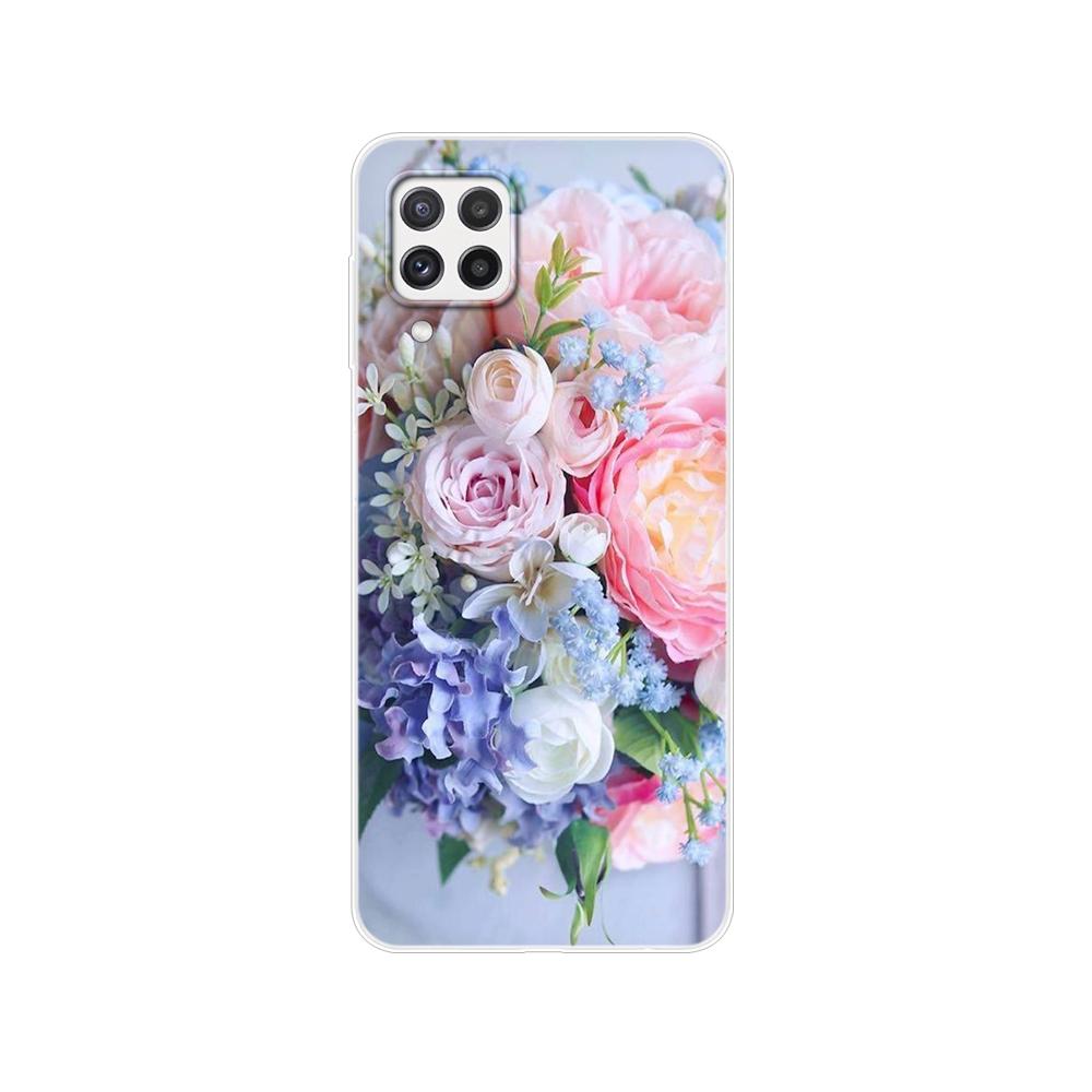 Do Samsung A22 etui tylna obudowa telefonu do Samsung Galaxy A22 A22S 5G 4G GalaxyA22 A 22 zderzak miękkie etui silikonowe Tpu Funda Bag