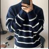 Unisex 2026 Japanischer Vintage Pullover - Herbst Retro BF Stil, Weicher Flauschiger Reißverschluss Pullover Strickware