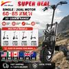 Trottinette Électrique Monomoteur/Bimoteur pour Adultes Vitesse Max 85km/h 500-6000W Autonomie 30-100KM Trottinette Électrique Pliable Pneu 10 pouces 11 pouces
