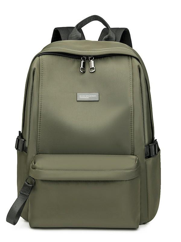 Lightweight Waterproof Nylon Backpack for Students, 14-15 Inch Laptop, Large Capacity, Outdoor Use