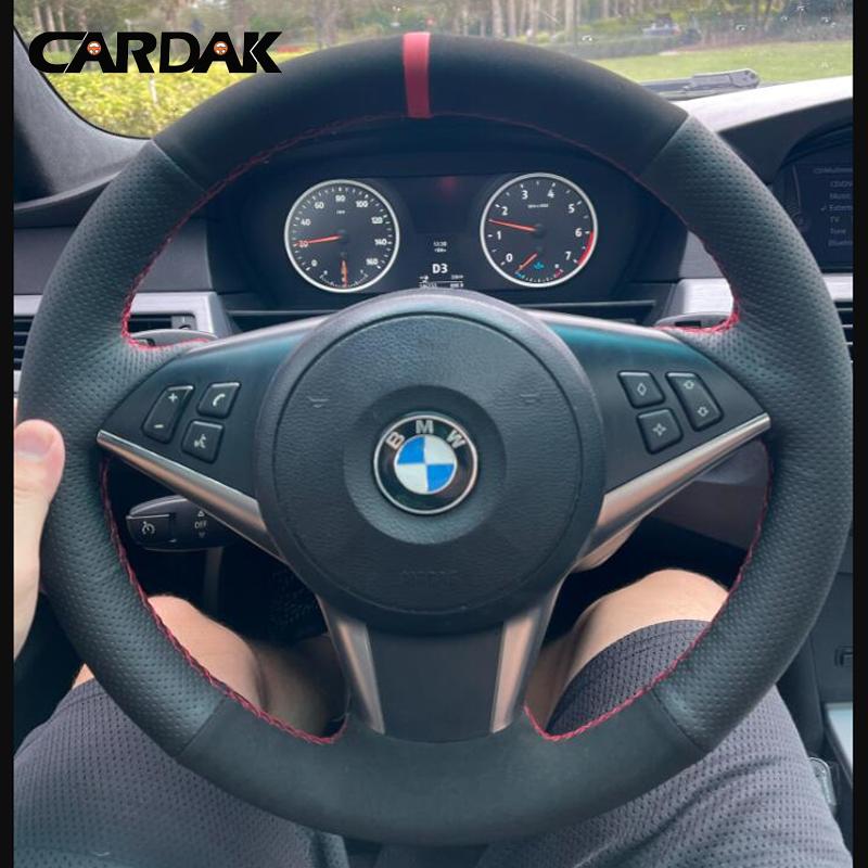 Soft Suede Car Steering Wheel Cover