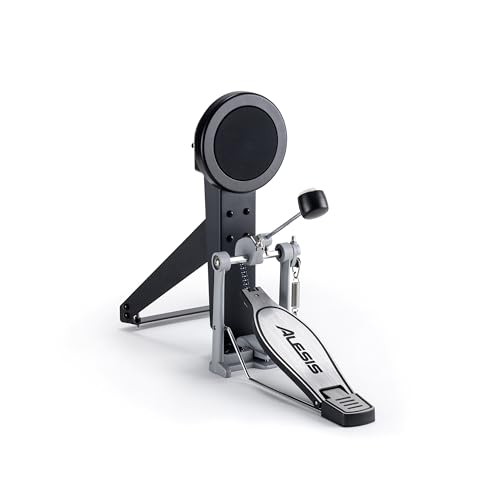 Alesis Nitro Max Kit Electronic Drum Set with Quiet Mesh Pad, Foldable 10-inch Snare, Bluetooth, USB, MIDI, Over 440 Sounds, Drumsticks, Practice, Dru