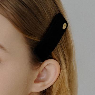 HAS HLD002 Basic Logo Square Hair Pin
