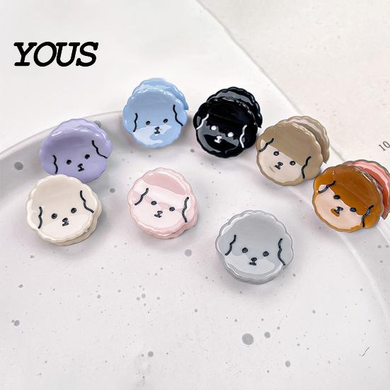 Anti-slip Hair Clip Cartoon Dog Clip, Non-slip Mini Claw Jaw Acetic Acid Bang Lightweight Side Clamp, Women Girls Accessories, Gift for