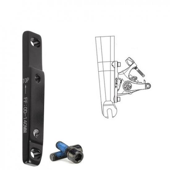 Brake Adapter 140/160/180/203mm Black Disc Calliper Precision Engineered