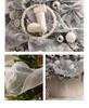 2026 New Style Large Decorative Christmas Tree - Ins Style, White Package